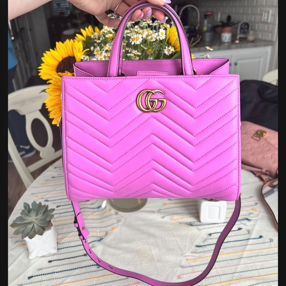 Candy Pink 🍭 G U C C I  B A G - Picture 1 of 8